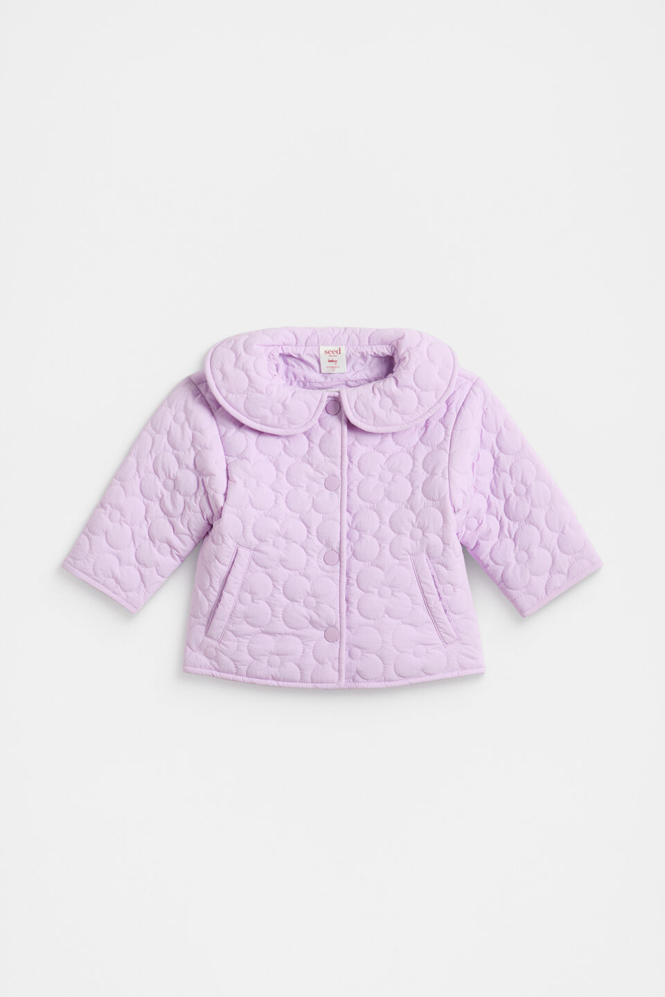 Quilted Jacket  Soft Lilac