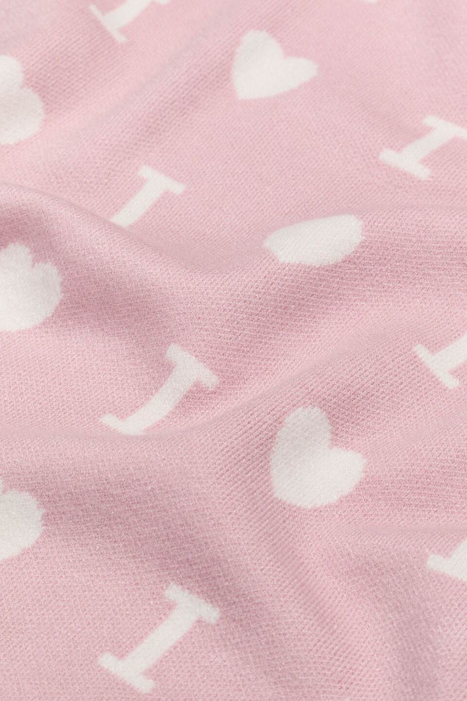 Heart Initial Blanket  I