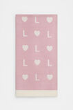 Heart Initial Blanket  L  hi-res