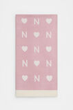 Heart Initial Blanket  N  hi-res