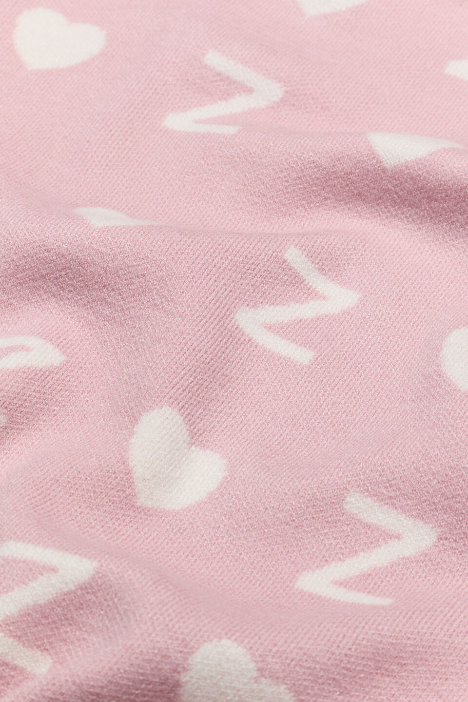 Heart Initial Blanket  Z