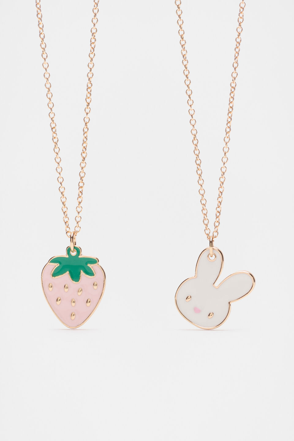 Bunny Greeting Card And Necklace  Multi