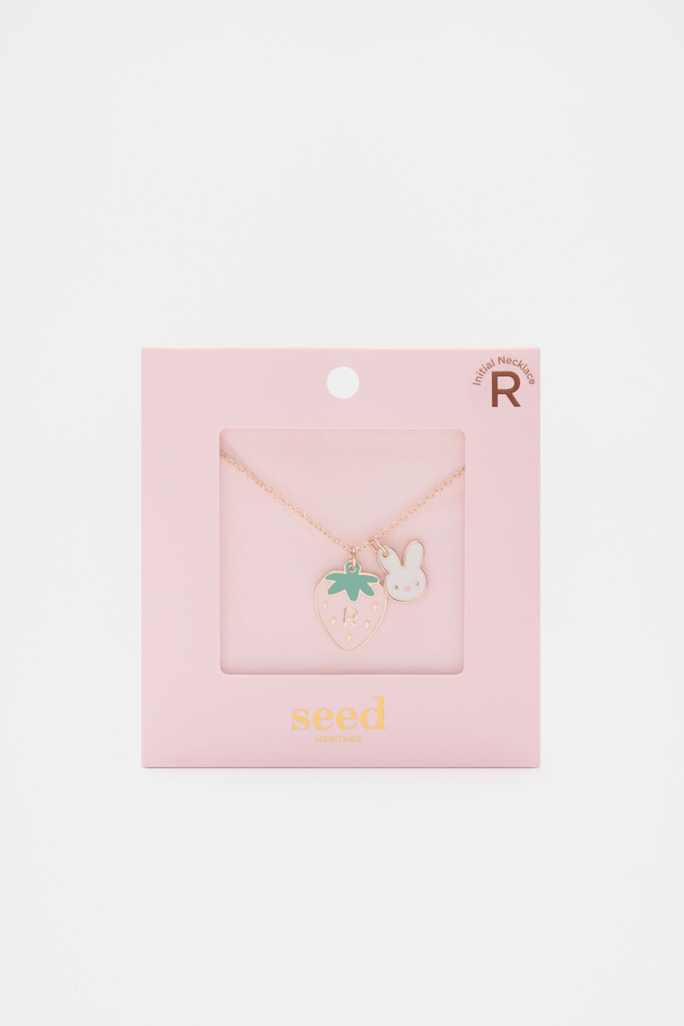 Bunny Initial Necklace  R