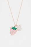 Bunny Initial Necklace  V  hi-res