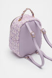 Mini Tweed Backpack  Soft Lilac  hi-res