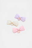 Bow Charm Duck Clip Pack  Multi  hi-res