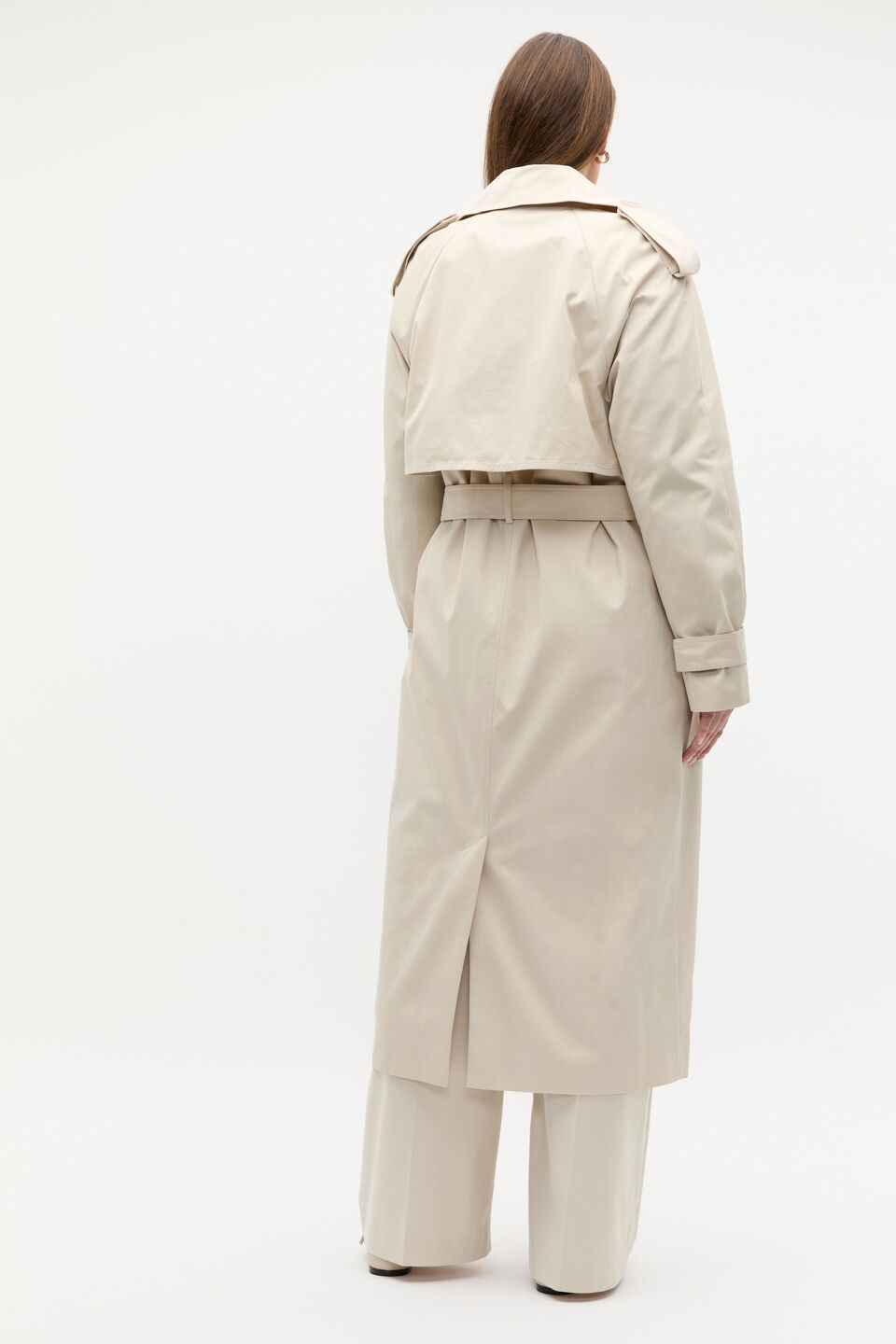 Minimalist Trench  Oat