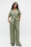 Jacquard Short Sleeve Shirt  Pale Olive  hi-res