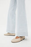 Astrid Double Strap Ballet Flat  Oat  hi-res