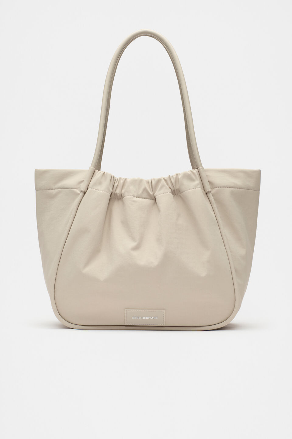 Seed Essential Logo Tote  Cool Sand