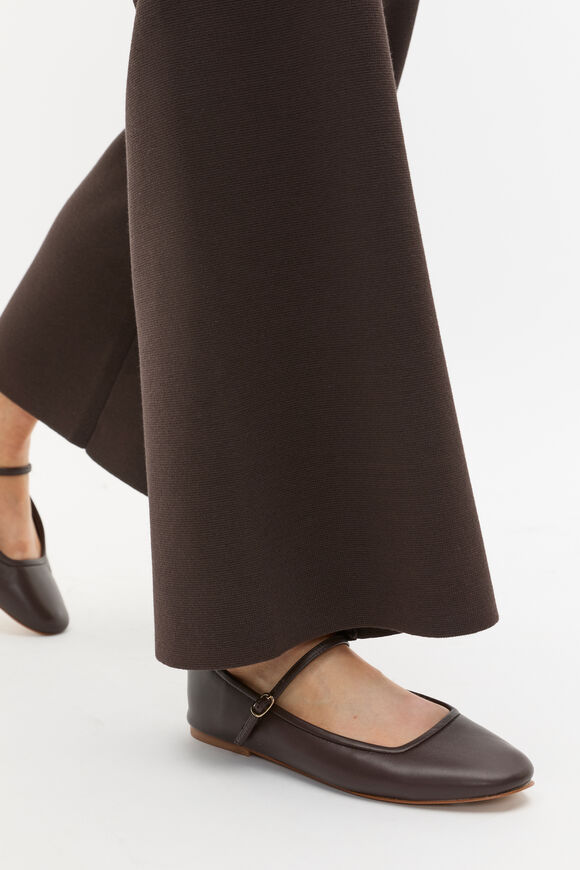 Kai Ballet Flat  Dark Espresso  hi-res