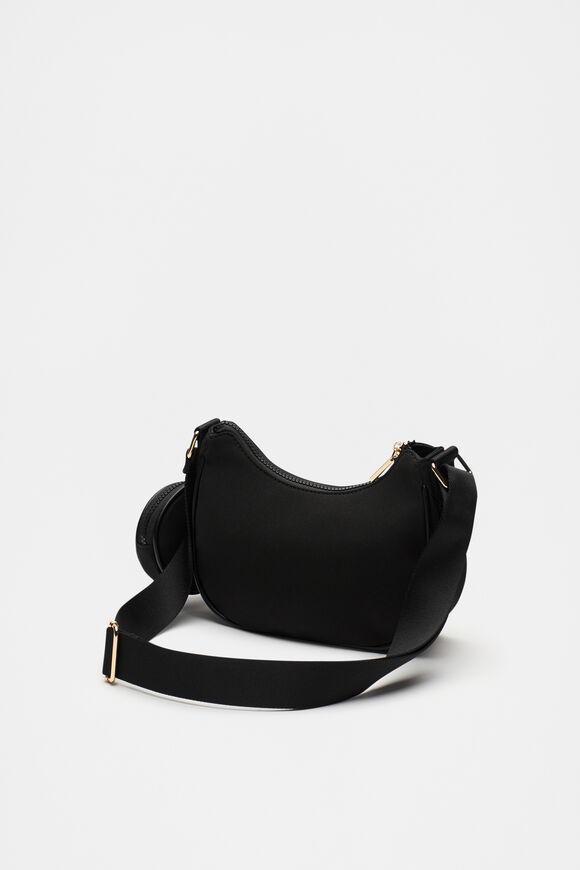 Seed Essential Logo Crossbody Bag  Black  hi-res