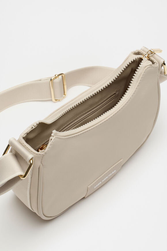 Seed Essential Logo Crossbody Bag  Cool Sand  hi-res