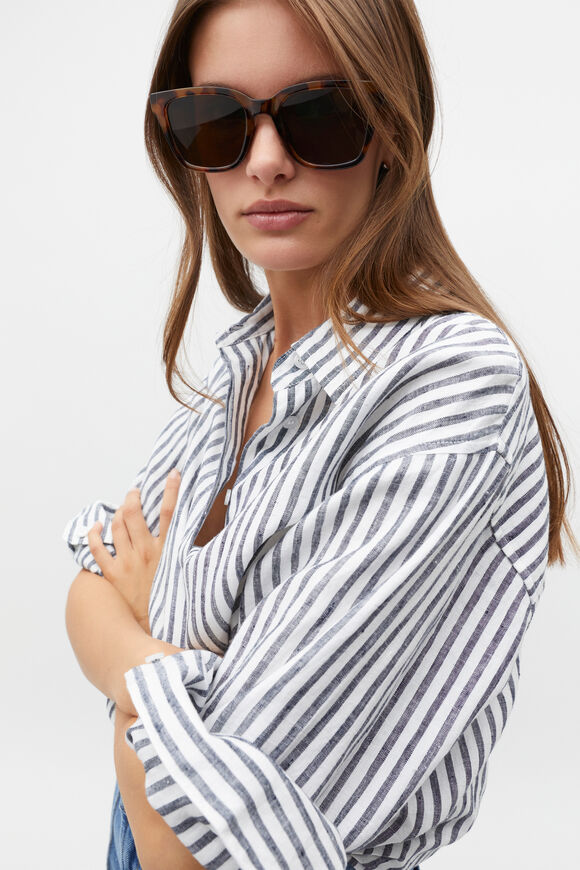 Daniella D Frame Sunglasses  Dark Tort  hi-res