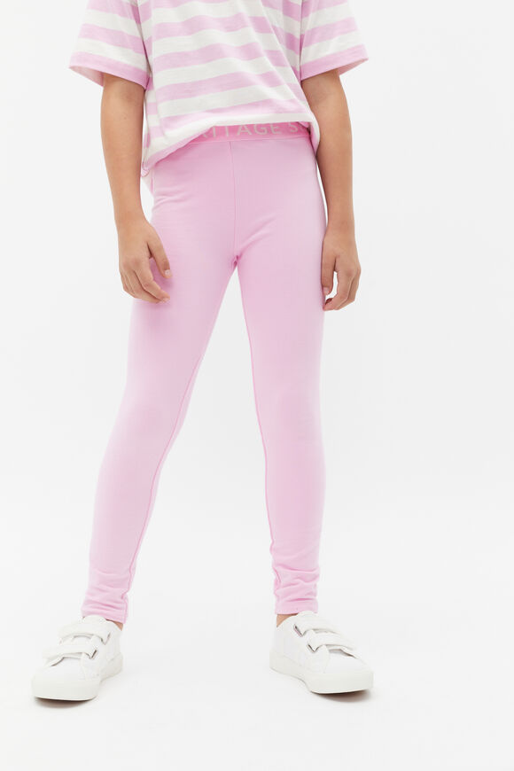 Core Terry Legging  Fairy Floss  hi-res