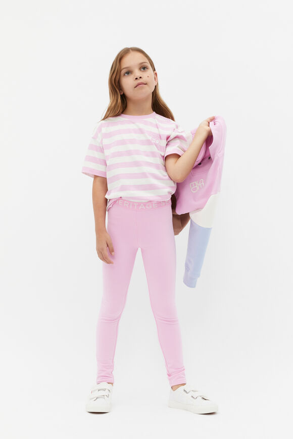 Core Terry Legging  Fairy Floss  hi-res