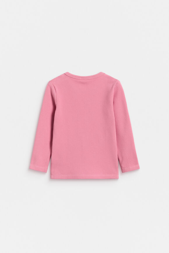 Core Rib Tee  Raspberry  hi-res
