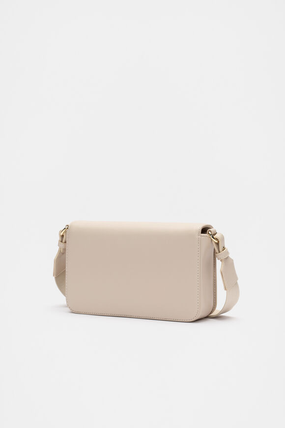 Logo Trim Crossbody Bag  Oat  hi-res