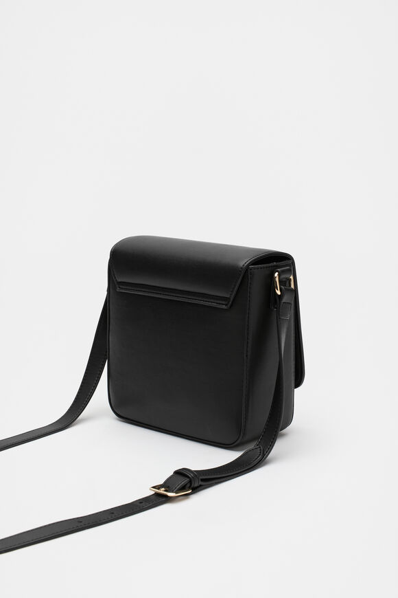 Boxy Crossbody Bag  Black  hi-res