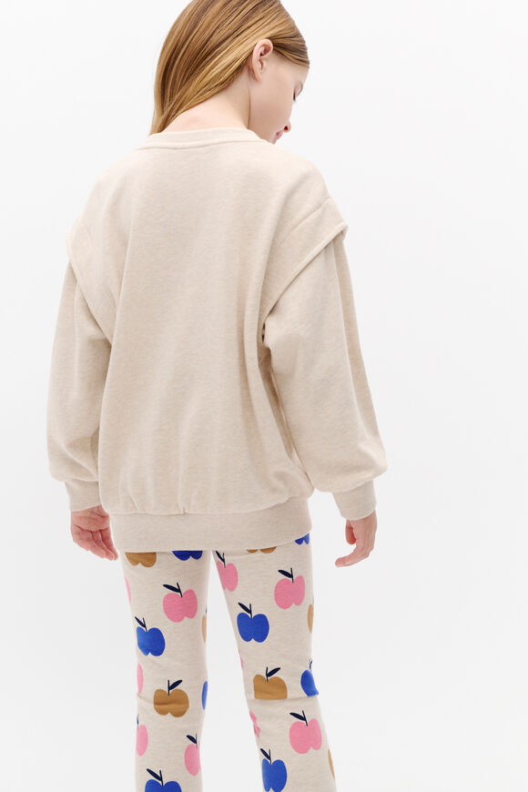 Apple Love Sweat  Oat Marle  hi-res