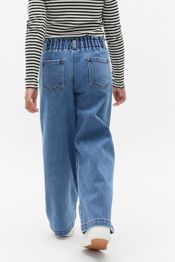 Heart Denim Jean  Mid Blue Wash  hi-res