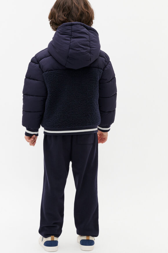 Spliced Logo Jacket  Midnight Blue  hi-res