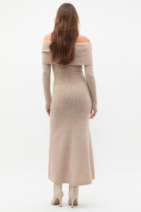 Lofty Off Shoulder Knit Dress  Cookie Marle  hi-res