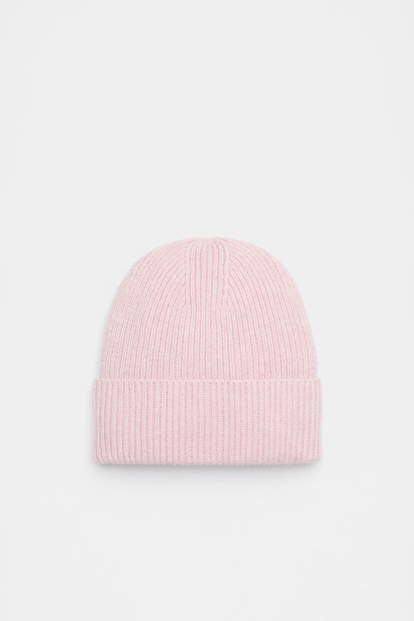 Rib Knit Beanie  Rose Petal Marle  hi-res