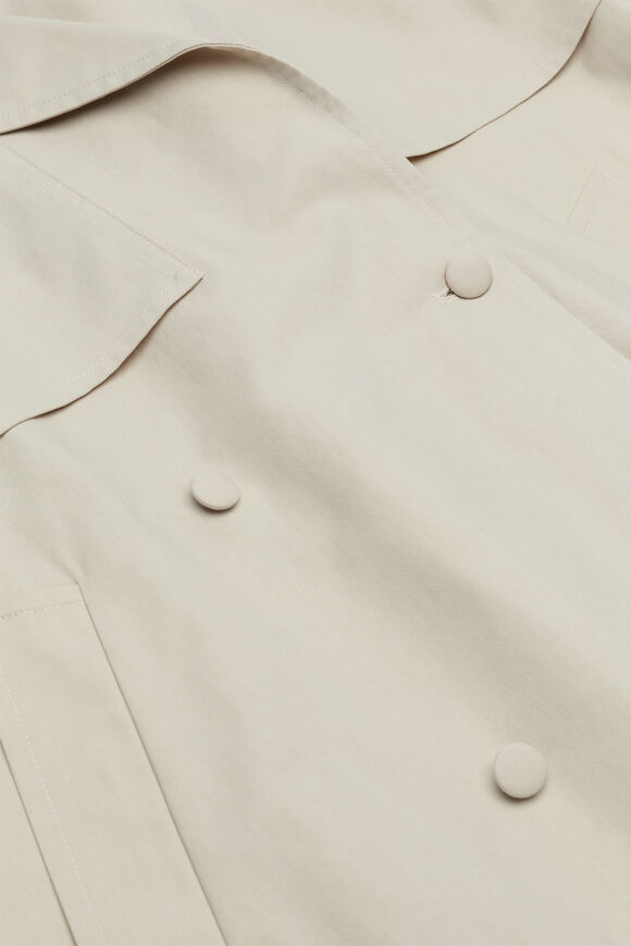 Trench Cape  Oat  hi-res