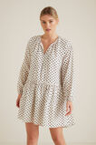 Spotty Tiered Dress    hi-res