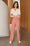 Short Sleeve Collared Top    hi-res