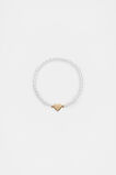 Initial Pearl Bracelet  V  hi-res