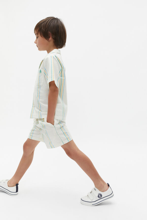 Stripe Short  Milk  hi-res