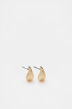 Mini Curved Stud  Gold  hi-res