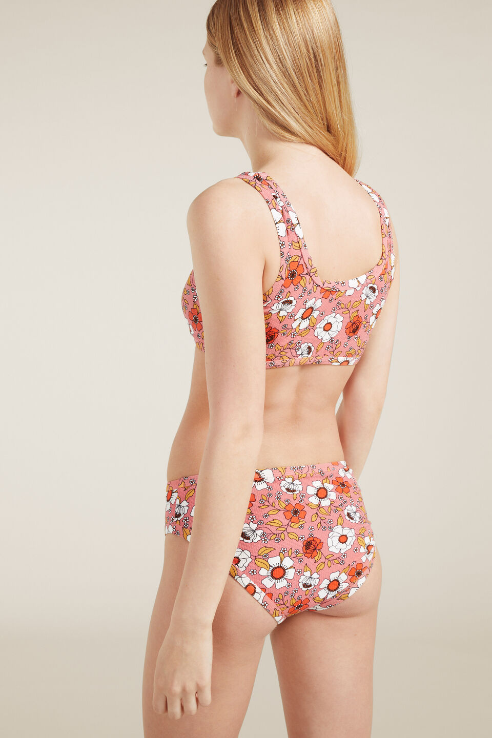 Retro Floral Bikini  