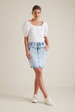 Puff Sleeve Fitted Blouse    hi-res