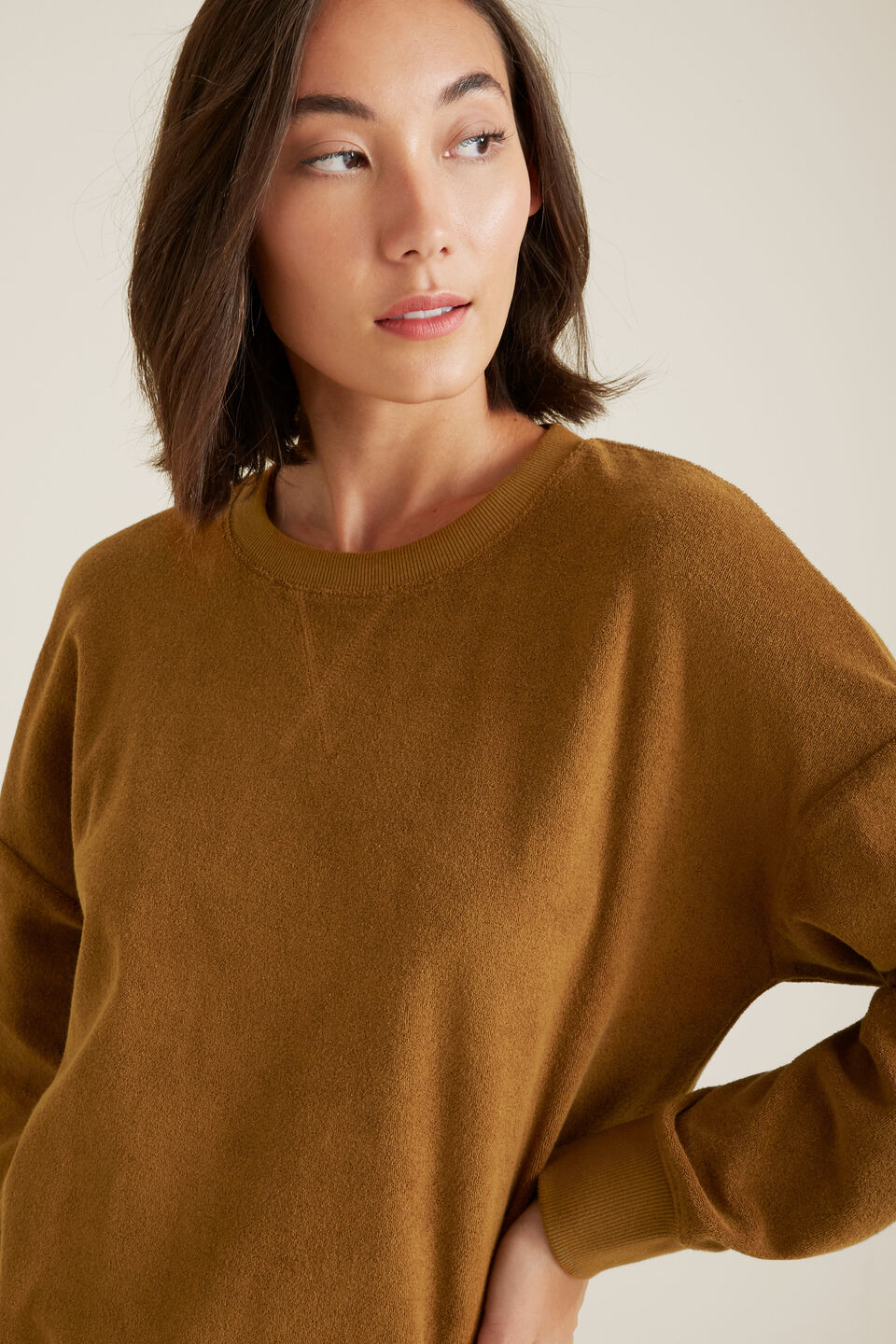 Comfy Terry Sweater  
