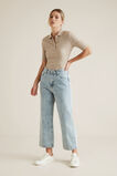 Collared Rib Top    hi-res