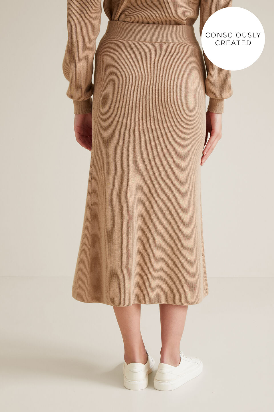 Sustainable Knit Skirt  