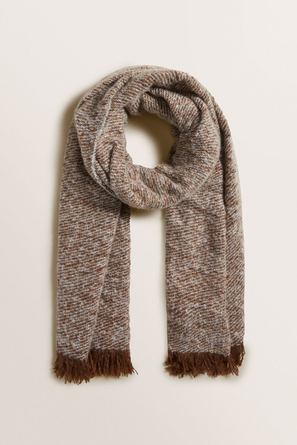 Boucle Knit Wrap  