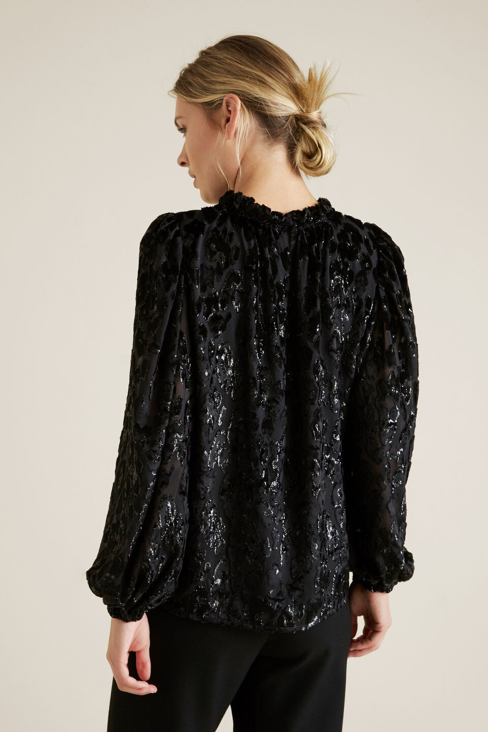 Ocelot Lurex Blouse  