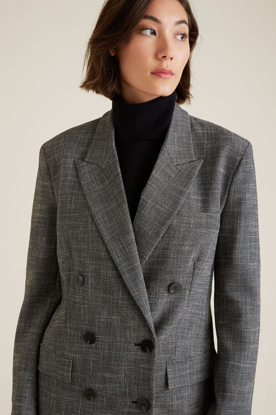 Textured Blazer  