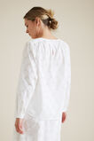 Burnout Spot Blouse    hi-res