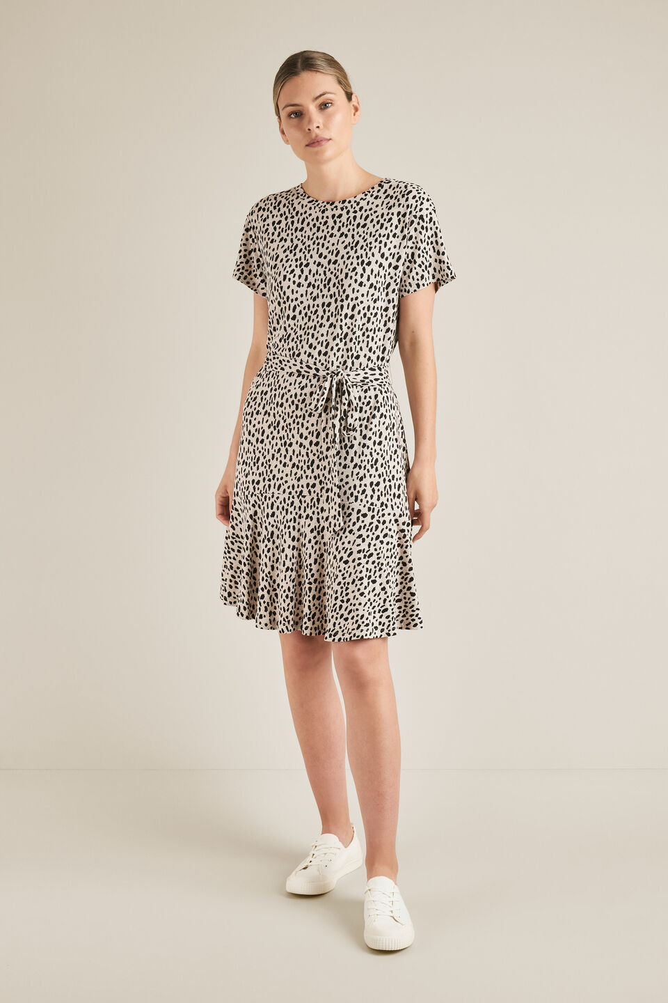 Ocelot Jersey Dress  
