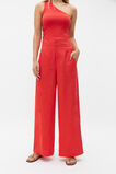 Core Linen Waisted Pant  Strawberry Red  hi-res