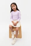 Core Rib Tee  Soft Lilac  hi-res