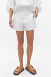 Core Linen Waisted Short  Whisper White  hi-res