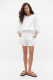 Core Linen Waisted Short  Whisper White  hi-res