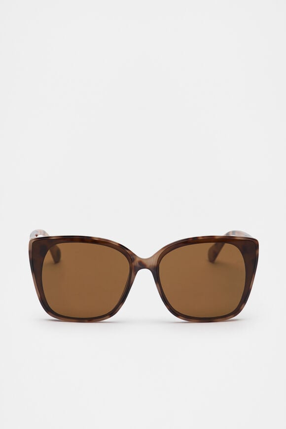 Hannah D Frame Sunglasses  Milky Tort  hi-res