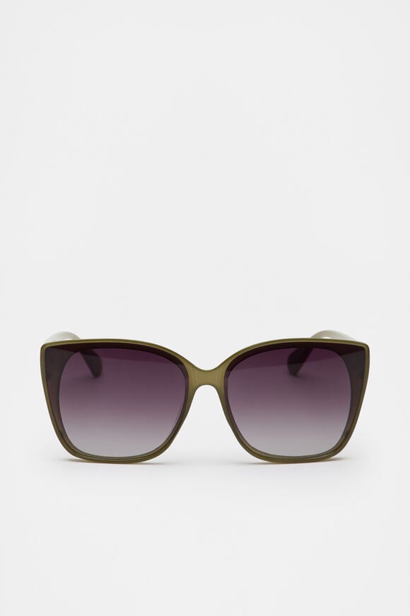 Hannah D Frame Sunglasses  Rainforest  hi-res